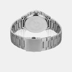 Enticer Men Quartz Black Dial Multi-Function Stainless Steel Watch A2345