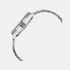 Enticer Men Quartz Blue Dial Multi-Function Stainless Steel Watch A2346