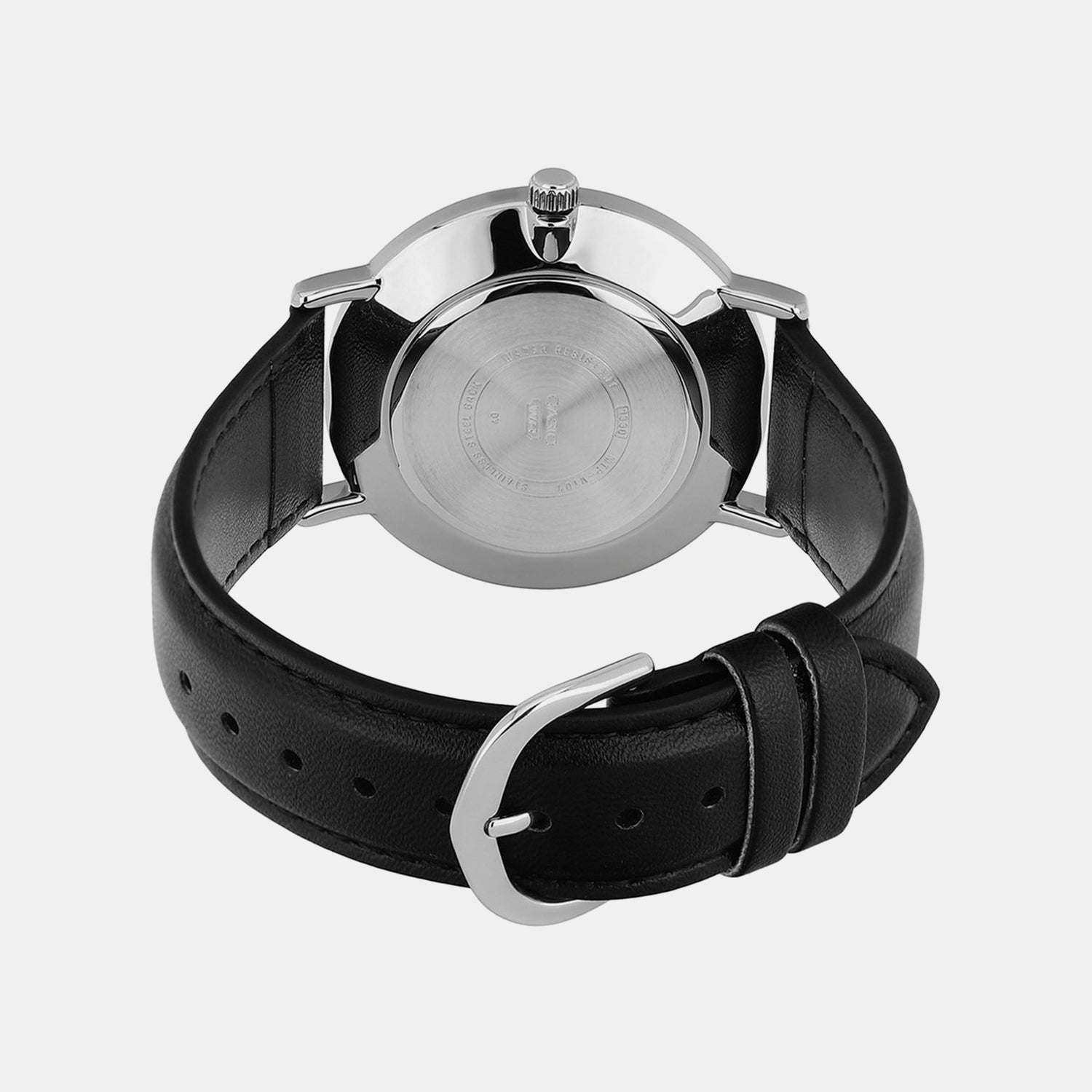 Enticer Men Quartz Black Dial Analog Leather Watch A2351