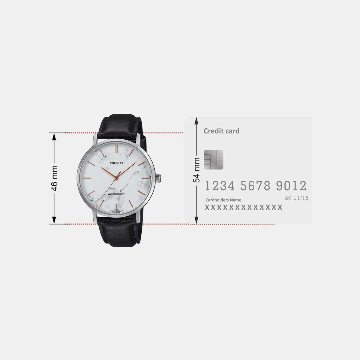 Enticer Men Quartz White Dial Analog Leather Watch A2352