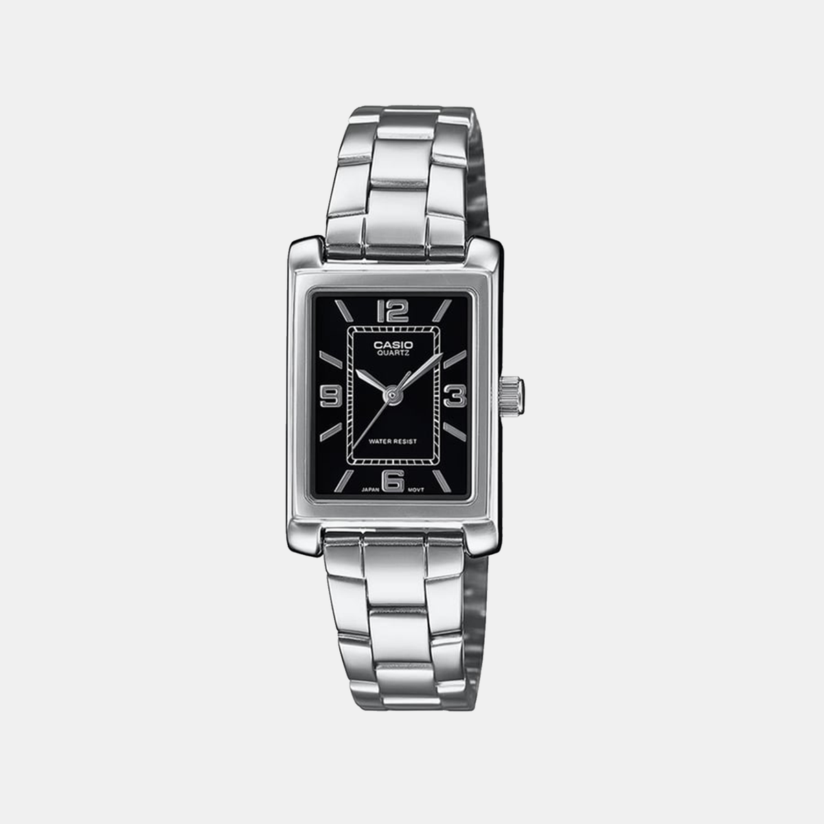Enticer Women Quartz Black Dial Analog Stainless Steel Watch A2353
