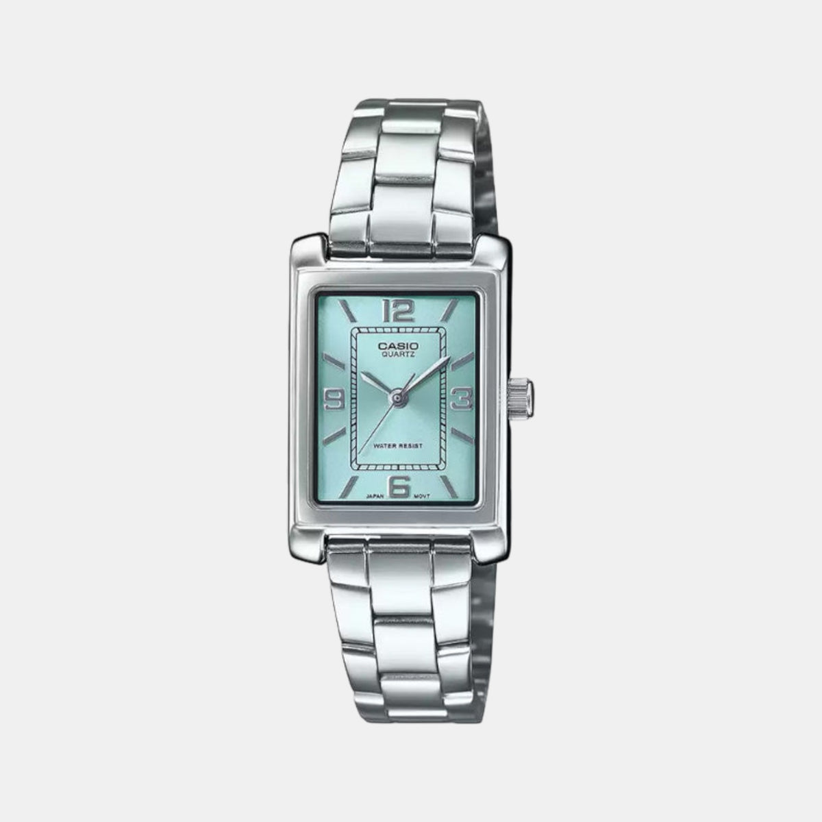 Enticer Women Quartz Teal Dial Analog Stainless Steel Watch A2354