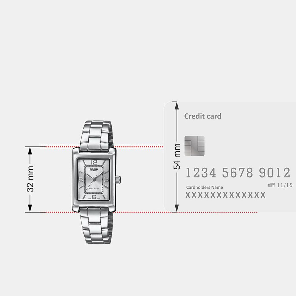 Enticer Women Quartz White Dial Analog Stainless Steel Watch A2357