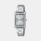 Enticer Women Quartz White Dial Analog Stainless Steel Watch A2357