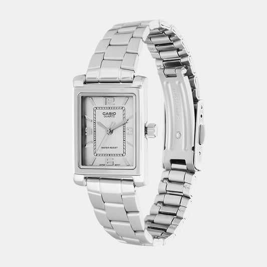 Enticer Women Quartz White Dial Analog Stainless Steel Watch A2357