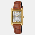 Enticer Women Quartz White Dial Analog Leather Watch A2358