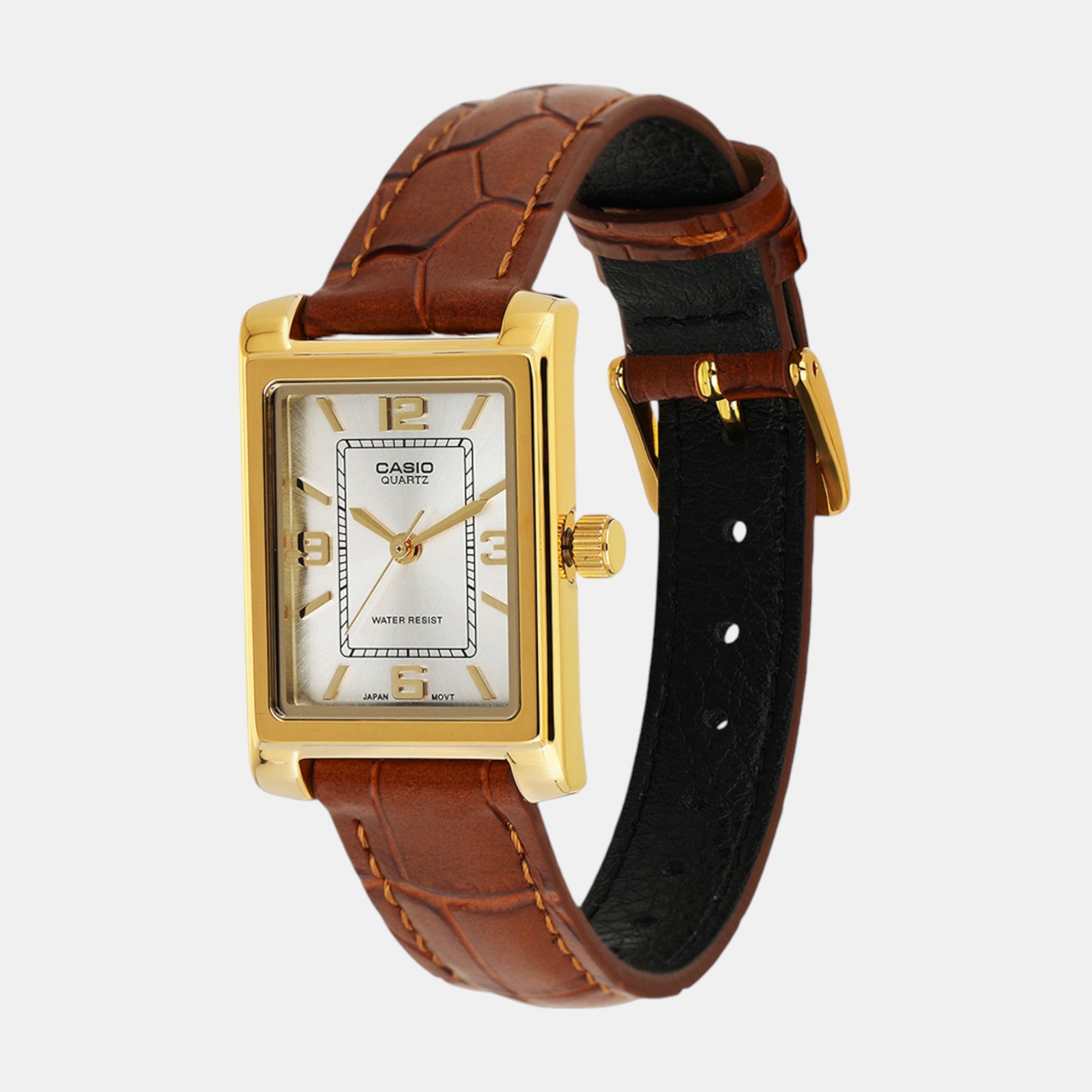 Enticer Women Quartz White Dial Analog Leather Watch A2358