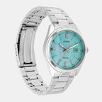 Enticer Women Quartz Blue Dial Analog Stainless Steel Watch A2363