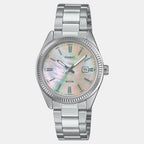 Enticer Women Quartz White Dial Analog Stainless Steel Watch A2364