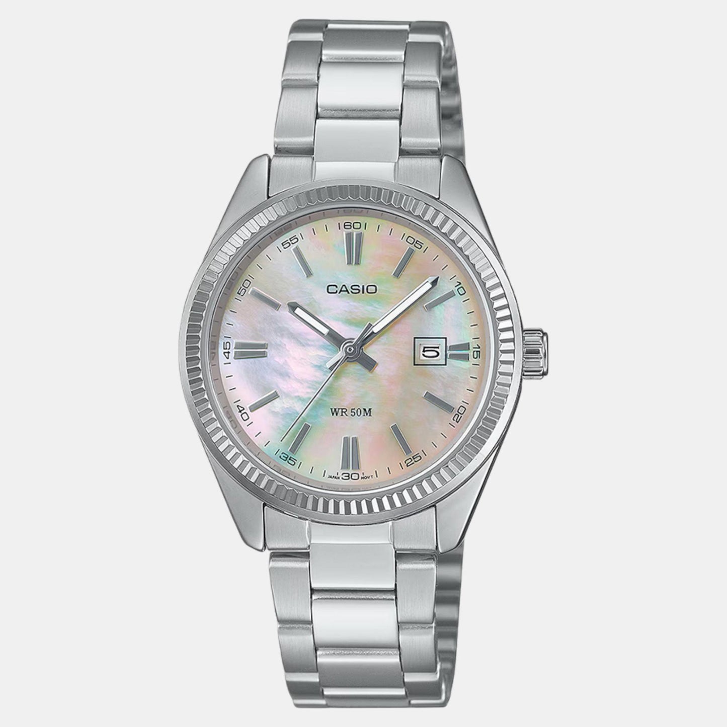 Enticer Women Quartz White Dial Analog Stainless Steel Watch A2364