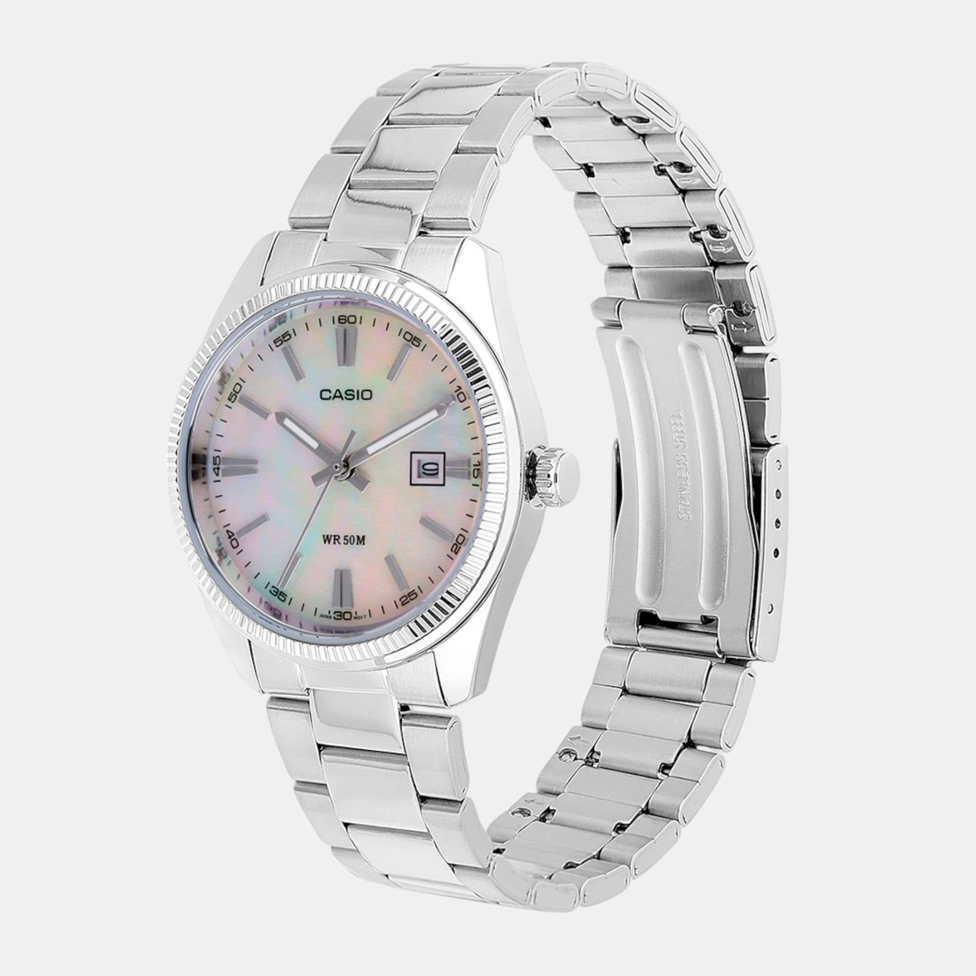 Enticer Women Quartz White Dial Analog Stainless Steel Watch A2364