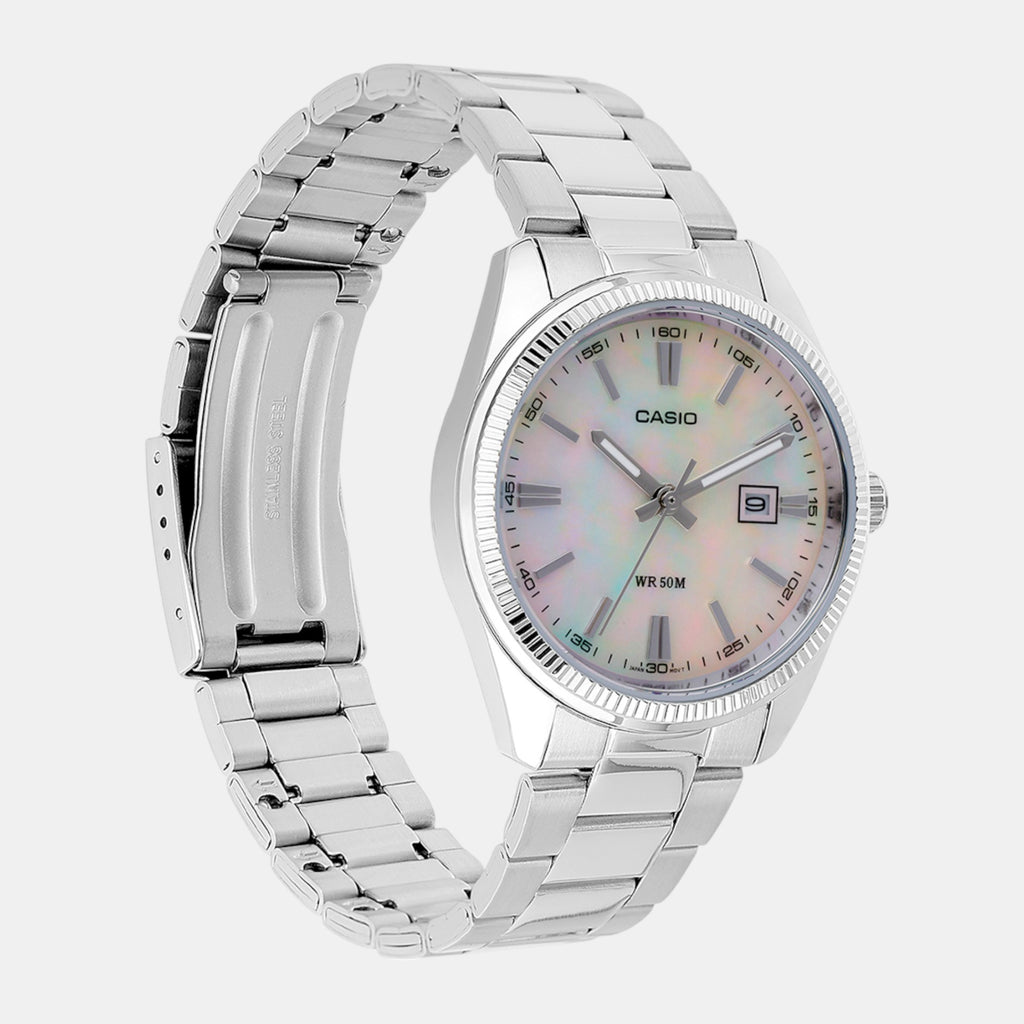 Enticer Women Quartz White Dial Analog Stainless Steel Watch A2364