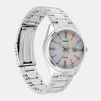 Enticer Women Quartz White Dial Analog Stainless Steel Watch A2364