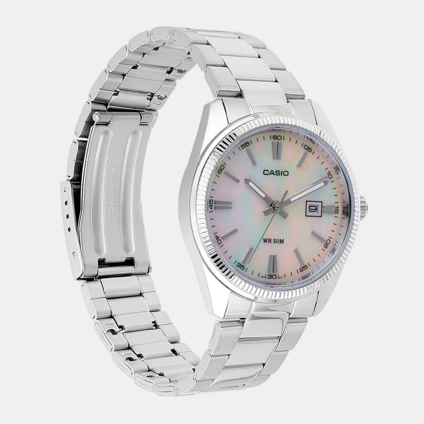Enticer Women Quartz White Dial Analog Stainless Steel Watch A2364
