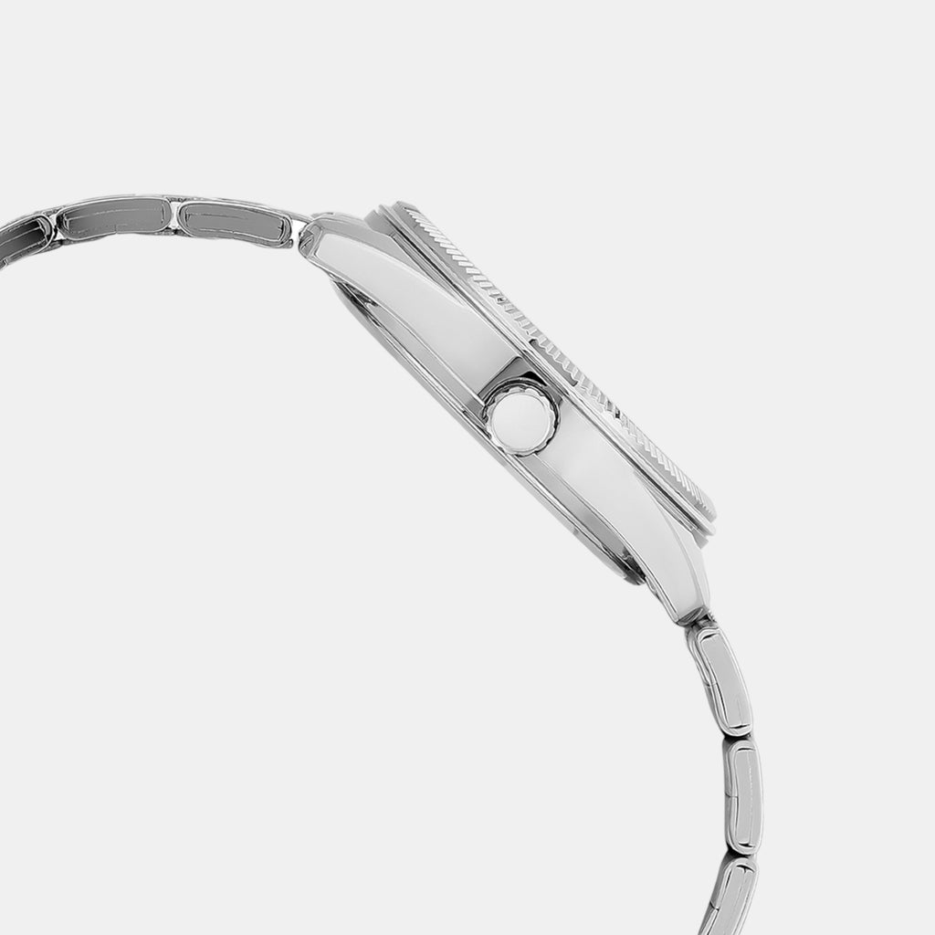 Enticer Women Quartz White Dial Analog Stainless Steel Watch A2364