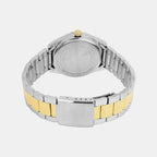 Enticer Men Quartz Silver Dial Analog Stainless Steel Watch A2370