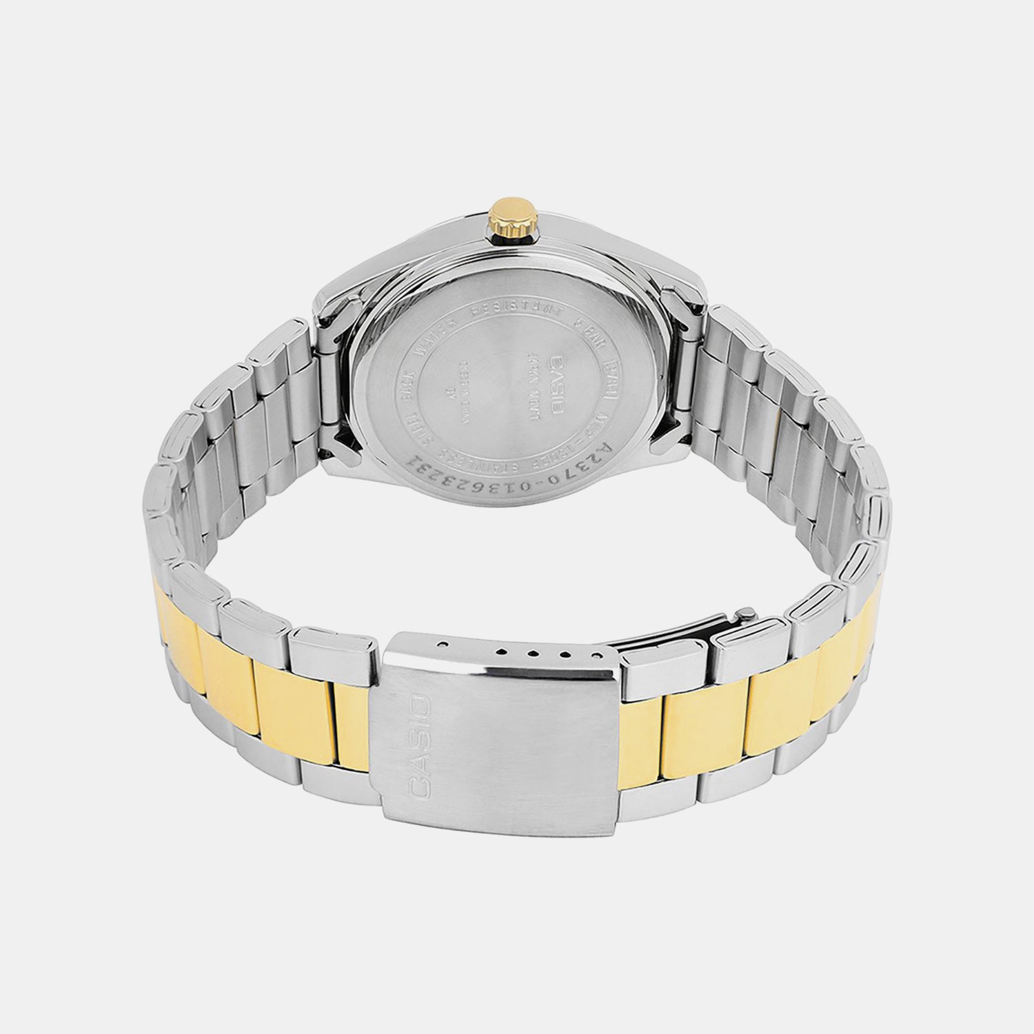 Enticer Men Quartz Silver Dial Analog Stainless Steel Watch A2370