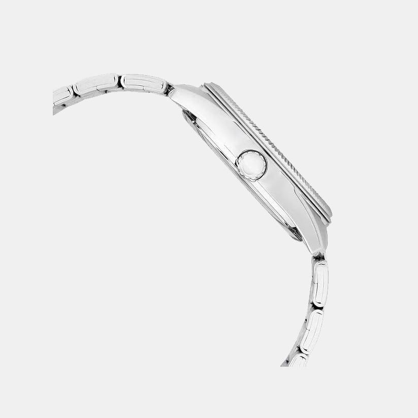 Enticer Men Quartz Blue Dial Analog Stainless Steel Watch A2371