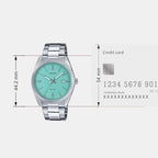 Enticer Men Quartz Blue Dial Analog Stainless Steel Watch A2371