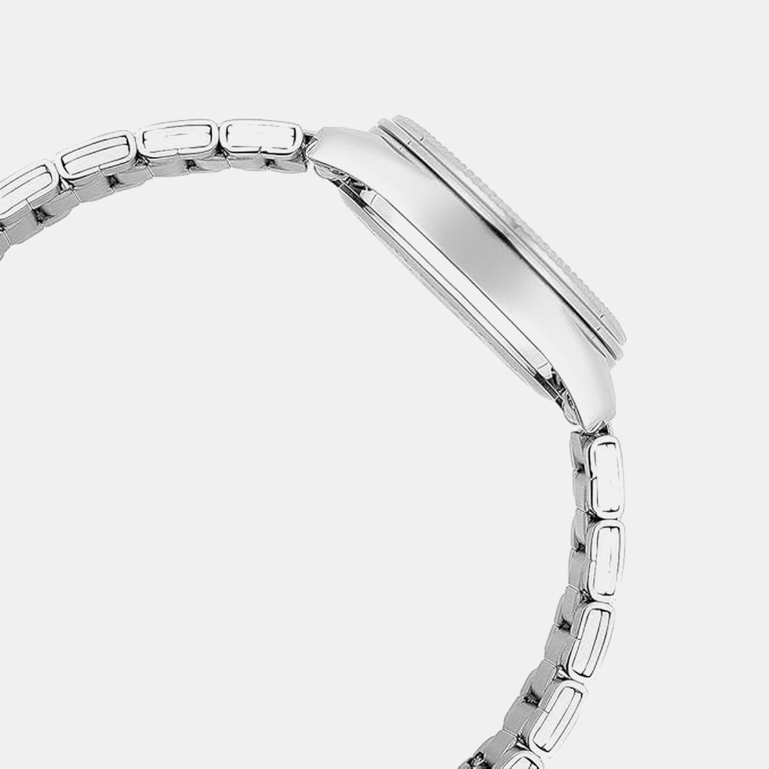 Enticer Women Quartz Blue Dial Analog Stainless Steel Watch A2372