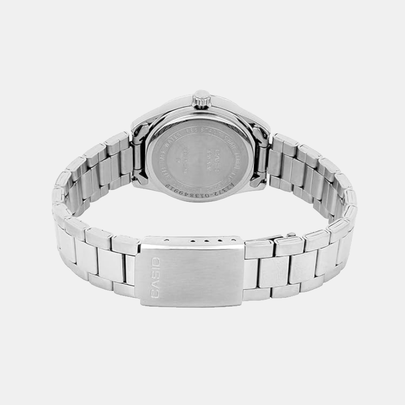 Enticer Women Quartz Blue Dial Analog Stainless Steel Watch A2372