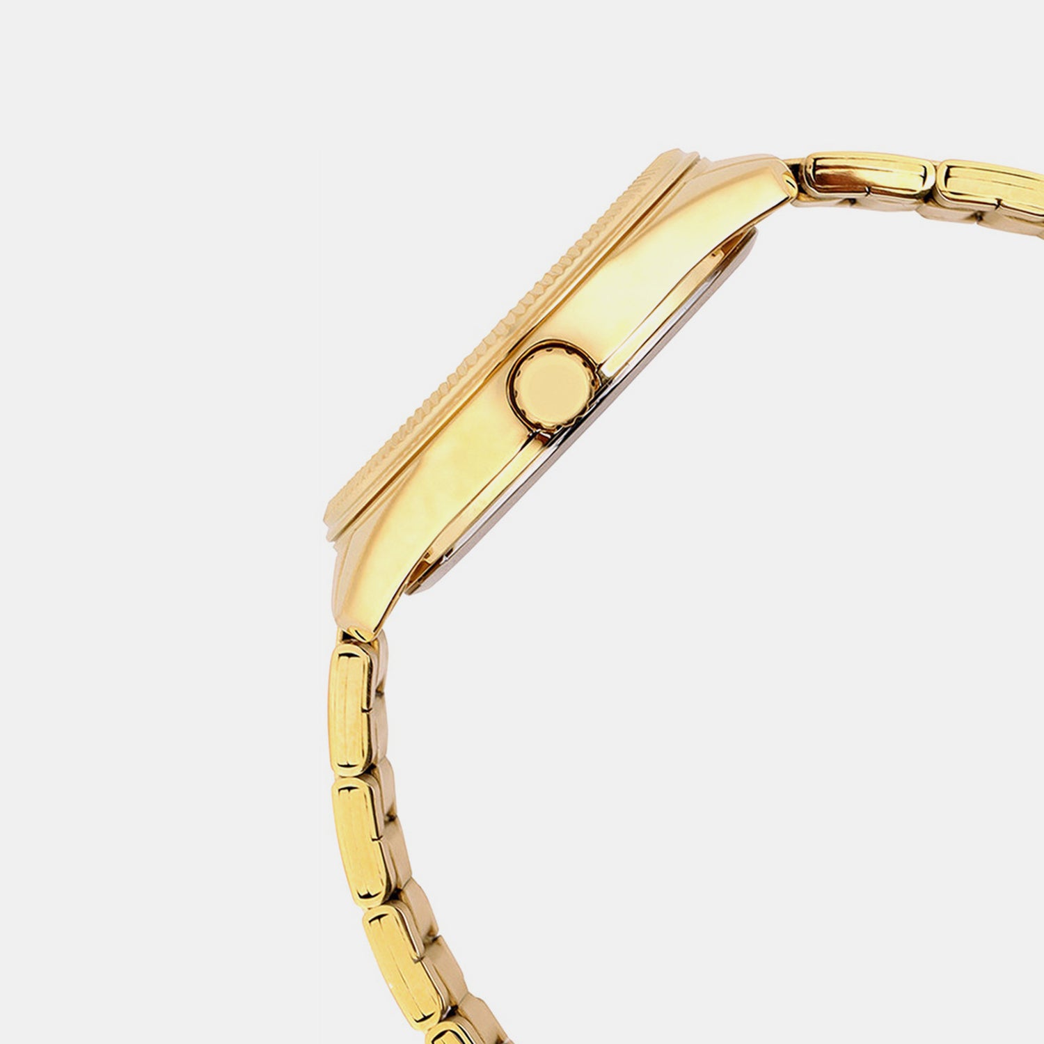 Enticer Men Quartz Green Dial Analog Stainless Steel Watch A2374