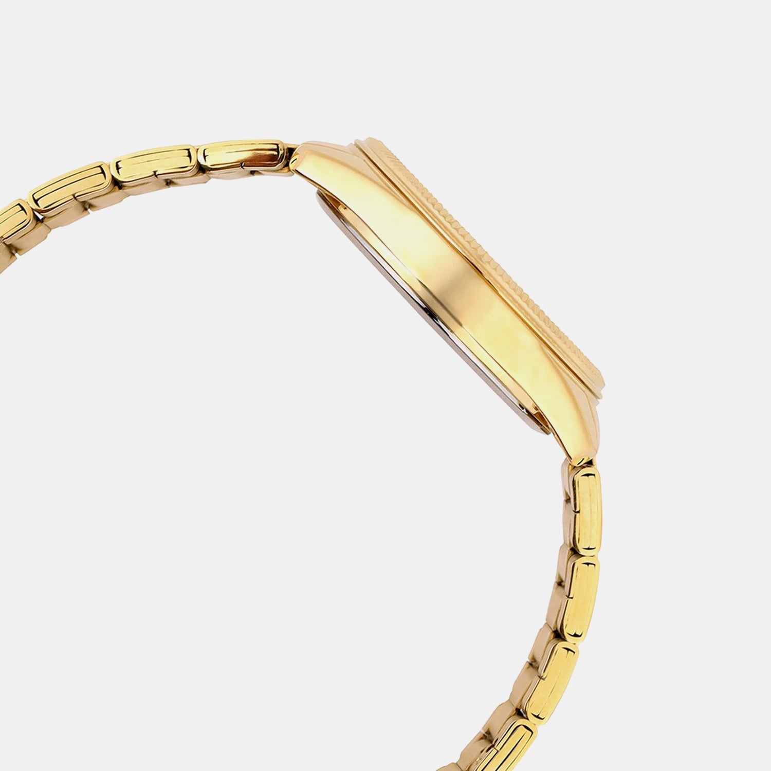 Enticer Men Quartz Green Dial Analog Stainless Steel Watch A2374