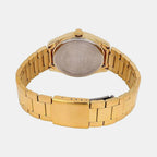 Enticer Men Quartz Brown Dial Analog Stainless Steel Watch A2375