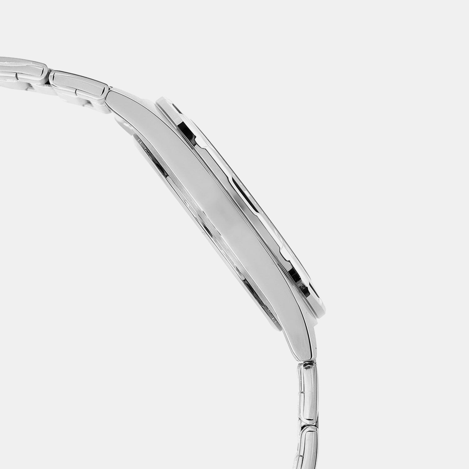 Enticer Men Quartz White Dial Analog Stainless Steel Watch A2379