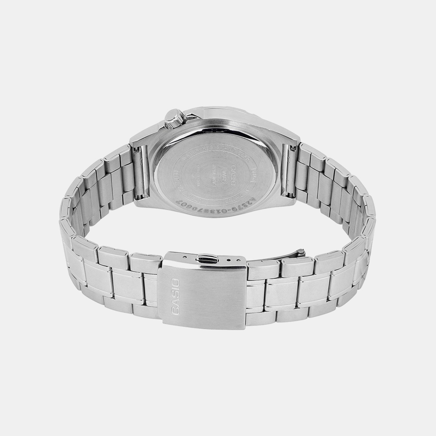 Enticer Men Quartz White Dial Analog Stainless Steel Watch A2379