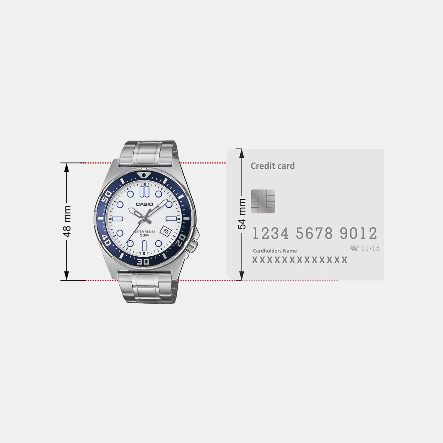 Enticer Men Quartz White Dial Analog Stainless Steel Watch A2379