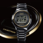 Enticer Men Quartz Black Dial Digital Stainless Steel Watch A2380