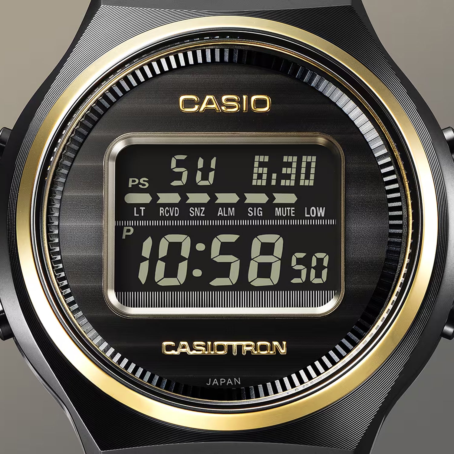 Enticer Men Quartz Black Dial Digital Stainless Steel Watch A2380