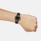 Enticer Men Quartz Black Dial Digital Stainless Steel Watch A2380