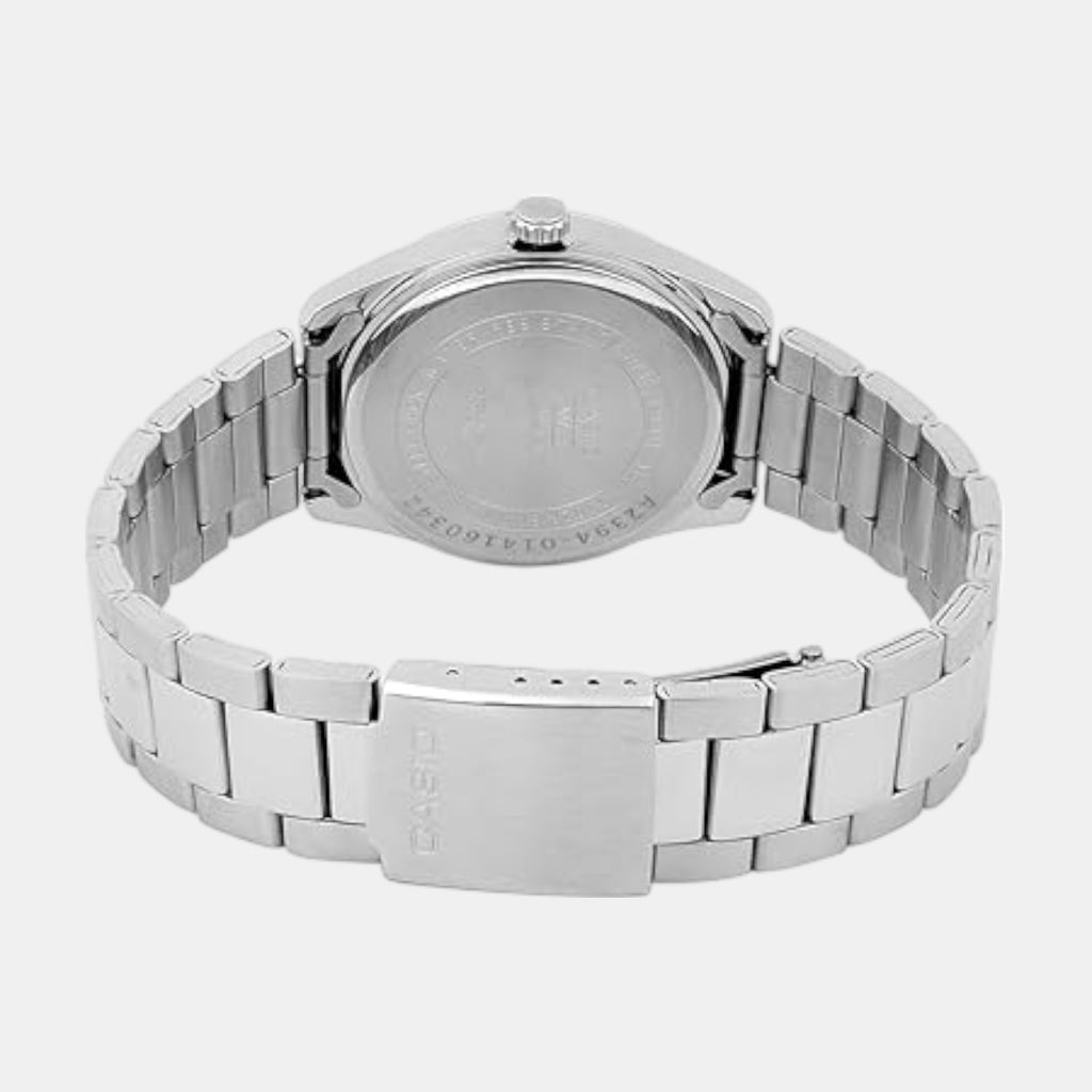 Enticer Men Quartz Blue Dial Analog Stainless Steel Watch A2394