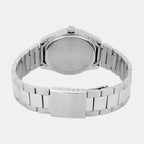 Enticer Men Quartz Blue Dial Analog Stainless Steel Watch A2394