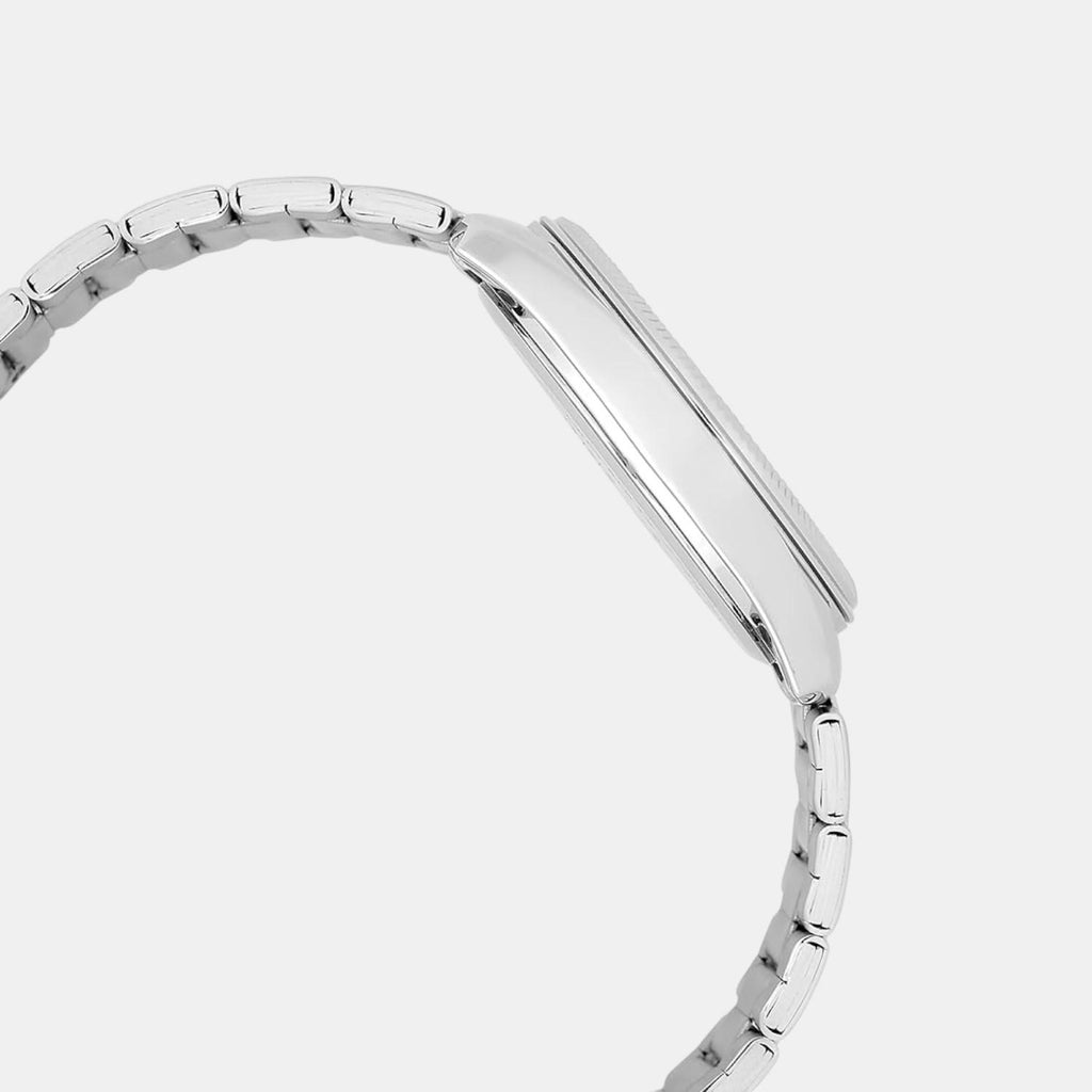 Enticer Men Quartz Pink Dial Analog Stainless Steel Watch A2395