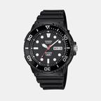 Youth Unisex Quartz Black Dial Analog Resin Watch A2402