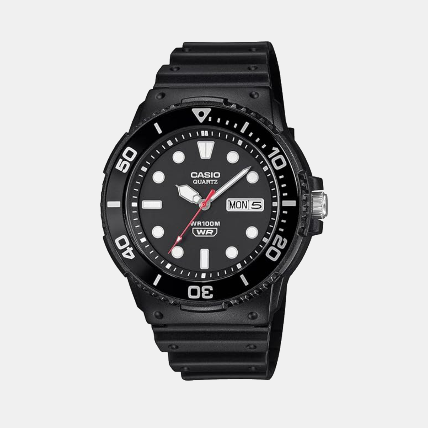 Youth Unisex Quartz Black Dial Analog Resin Watch A2402