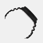 Youth Unisex Quartz Black Dial Analog Resin Watch A2402