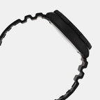 Youth Men Quartz Black Dial Analog Resin Watch A2403