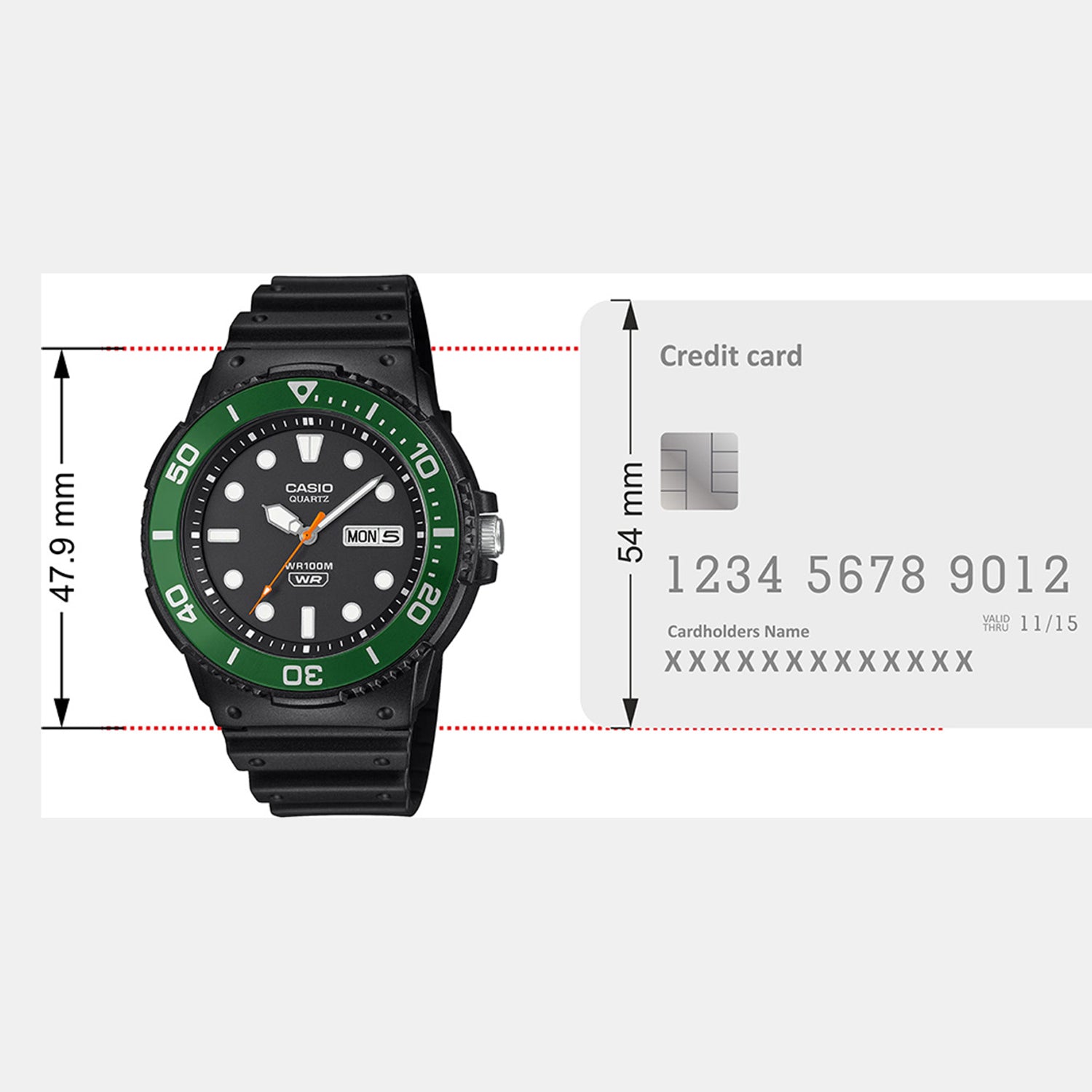 Youth Men Quartz Black Dial Analog Resin Watch A2404