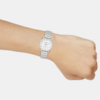 Enticer Men Quartz White Dial Analog Stainless Steel Watch A2407