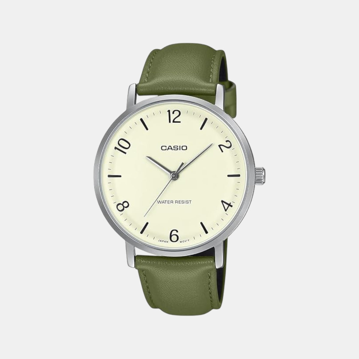 Enticer Men Quartz White Dial Analog Leather Watch A2409