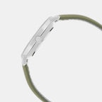 Enticer Men Quartz White Dial Analog Leather Watch A2409