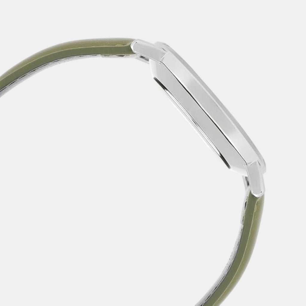 Enticer Men Quartz White Dial Analog Leather Watch A2409