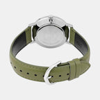 Enticer Men Quartz White Dial Analog Leather Watch A2409