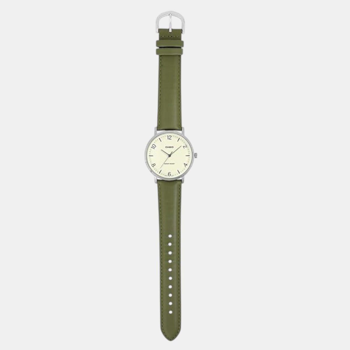 Enticer Men Quartz White Dial Analog Leather Watch A2409