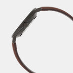 Enticer Men Quartz White Dial Analog Leather Watch A2410