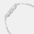 Enticer Men Quartz White Dial Analog Stainless Steel Watch A2412